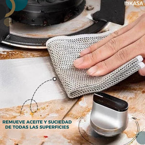 MagicWipe™ - 10 Paños Mágicos de limpieza CleanPro + PDF 20 Recetas y Tips limpieza