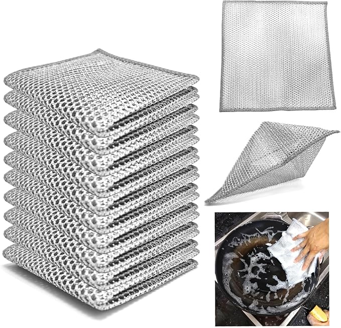 MagicWipe™ - 10 Paños Mágicos de limpieza CleanPro + PDF 20 Recetas y Tips limpieza