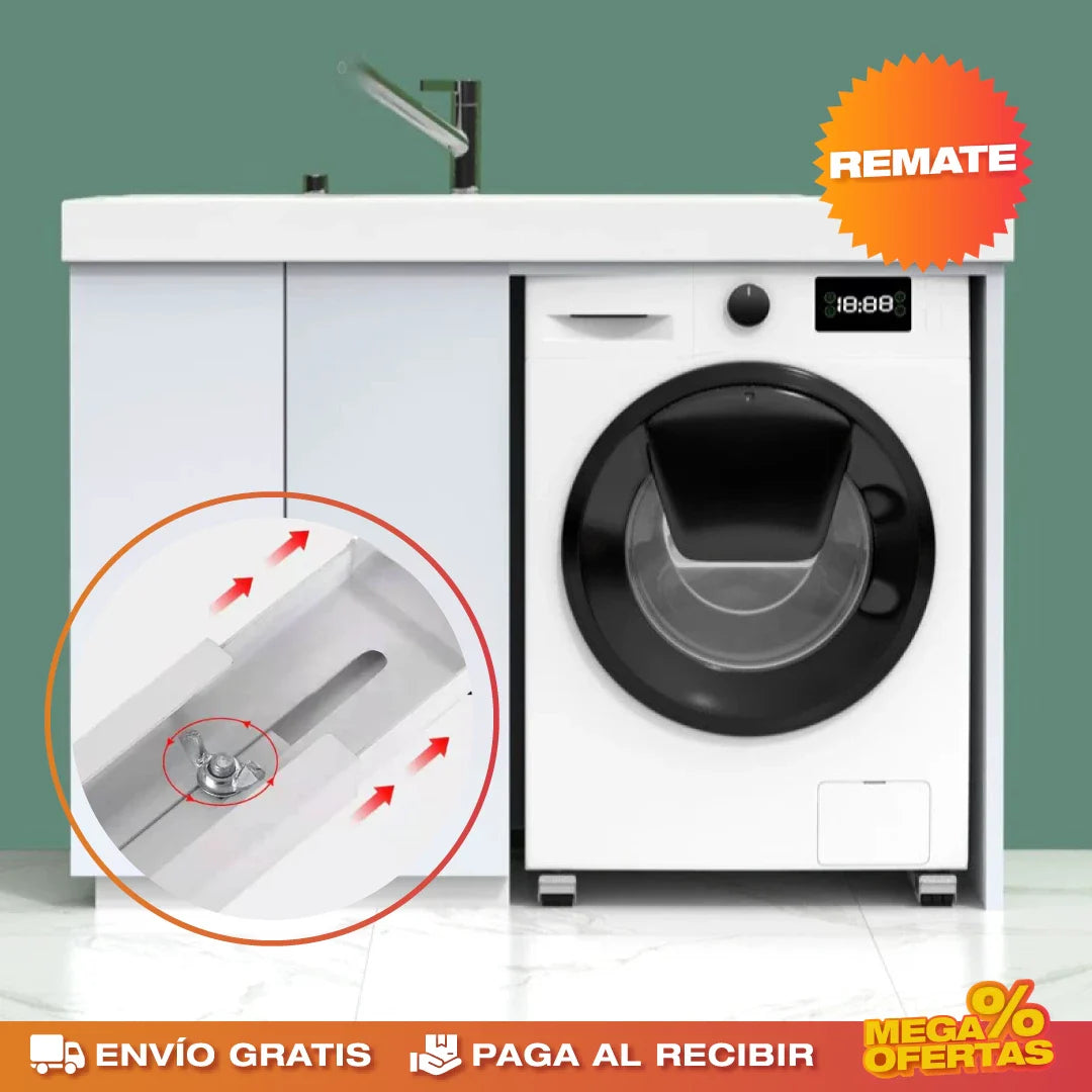 Stablix™ – Soporte Ajustable y Antideslizante para Electrodomésticos