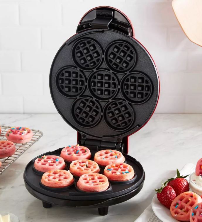 MAQUINA PARA 7 MINI WAFFLES 🧇