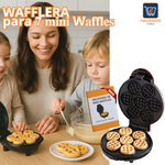 MAQUINA PARA 7 MINI WAFFLES 🧇