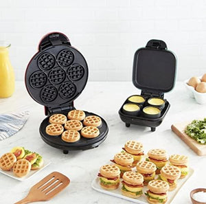MAQUINA PARA 7 MINI WAFFLES 🧇
