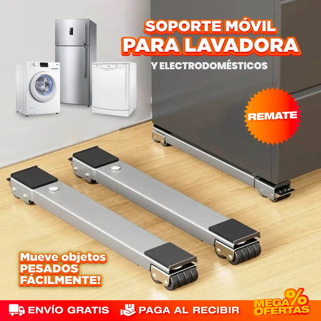 Stablix™ – Soporte Ajustable y Antideslizante para Electrodomésticos