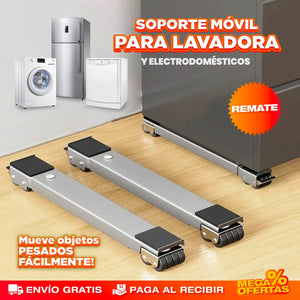 Stablix™ – Soporte Ajustable y Antideslizante para Electrodomésticos