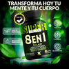 SuperHuman™ 8 en 1 Cápsulas - Shilajit Ashwagandha Rhodiola Rosea Panax y Ginseng (120 Cápsulas)